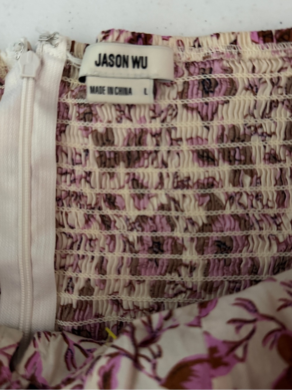 Jason Wu Convertible Floral Halter Midi Dress Size L EUC | Cotton - Picture 5 of 5